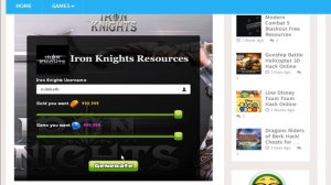 Iron Knights Online Gold and Gems