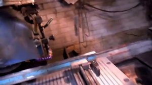 Шлифовка поверочной линейки в тисках.