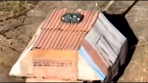 Танк "Царь-мангал" штурмует Красногоровку
