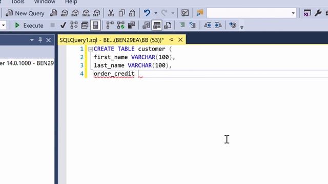Introduction to SQL Server - Create a Table with Multiple Columns - Lesson 6 смотреть онлайн