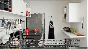 Варианты кухонных гарнитуров для маленькой кухни