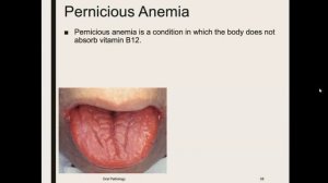 Pathology: Oral pathology