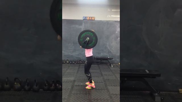 «ЗАРУБА 2 задание 2 - CrossFit Краснодар – Чёрная Ксения — Результат (35 повторений)»