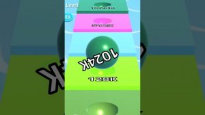 Ball Run Infinity Number Up To (128M, 256M, 512M, 1024M) ! All Levels Gameplay Part 493 android, io