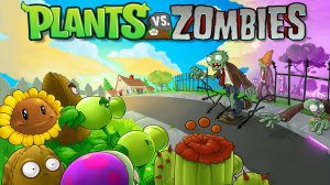 Plants VS Zombies. Большие проблемы, маленькие зомби. Прохождение. ИгроСериал