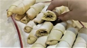 Печенье "Сигареты" с орехами(постный)#Քաղցրավենիք`Սիգարետներ#Lenten cookies#кухняСатеник