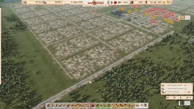 Город сад и земляные работы... #39 Workers & Resources: Soviet Republic (3 сезон)