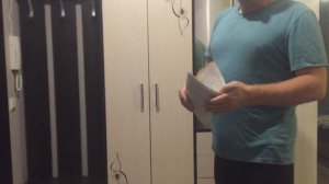 Распаковка — Секция в прихожую ТриЯ Витра тип 2