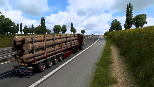 ETS 2 "Звук Для Renault Magnum Integral EE9 V8" смотреть онлайн