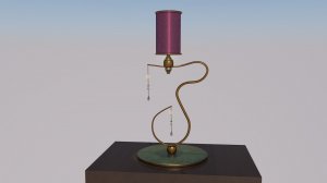 Моделирование дизайнерской лампы в Синема 4Д туториал