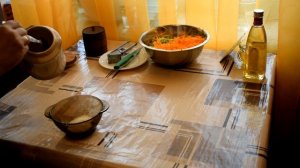 Салат из кабачка с морковью по-корейски