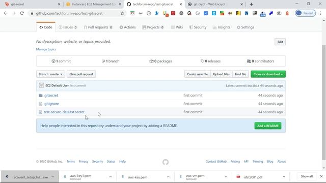 Protect secret data in GIT repository | GIT SECRET смотреть онлайн