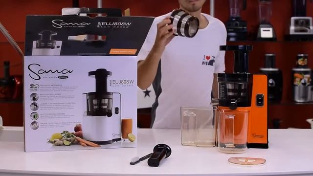 Шнековая соковыжималка Sana Juicer EUJ 808 смотреть онлайн