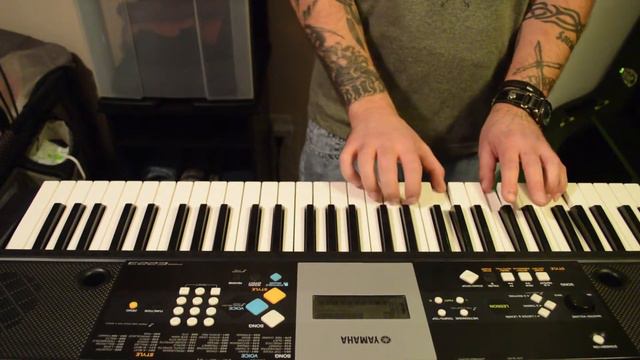 Freestyle Acoustic/Classical Guitar On Yamaha PSR-E223 Keyboard - Part 3 - ORIGINAL COMPOSITION. смотреть онлайн