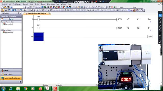 Mitsubishi FX PLC GX Works 2 Part 20.1 - Analog to Digital Conversion: RD3A Instruction (Tagalog)