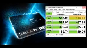 Обзор на SSD диск SILICON POWER A55 256 Гб 3D TLC