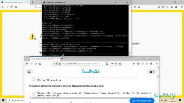 How to Install SSL Let’s Encrypt on Zimbra 8 смотреть онлайн