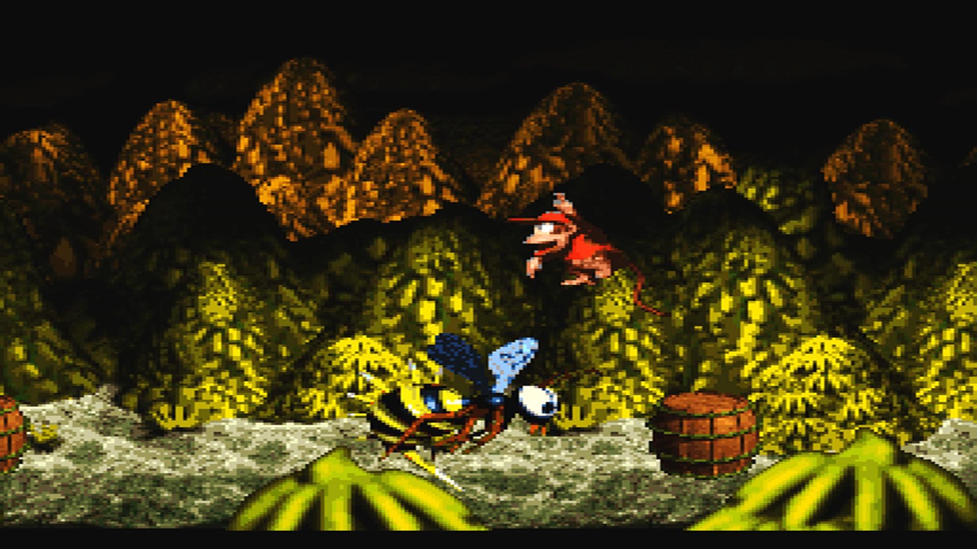 #6 Босс Шмель-Зверь в Donkey Kong Country