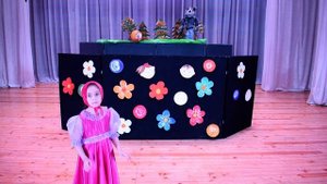 Театрализованная кукольная сказка "Колобок на новый лад"