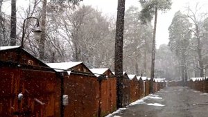 Весенний снег на ДВРЗ , Гаражный кооператив ГСК 8
