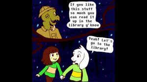 Underline AU Part 1 (Undertale Comic Dub)