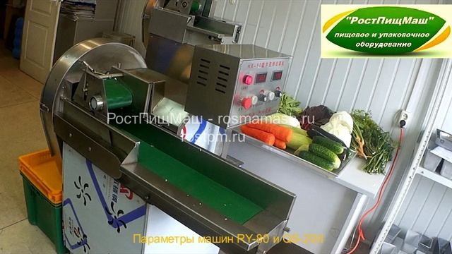 Шинковка RY-80 щавель смотреть онлайн