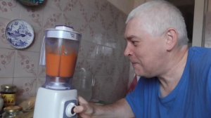 Морковь в блендере