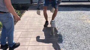 Отзыв о полимерно-песчаной плитке неокомпозит и бордюрах