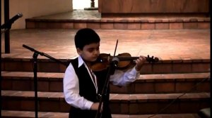 David Tovmasyan, Violin - "Tarantella"- N. Levi