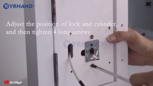 Установка накладного смарт-замка Tuya & TTLock #инструкция