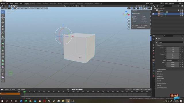 Blender Tutorial : How to Animate Vertex or Vertices in Blender 2.93+