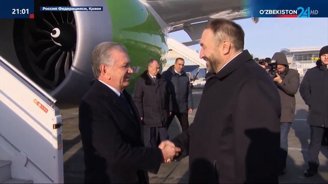 Ўзбекистон Республикаси Президенти амалий ташриф билан Россия Федерациясида