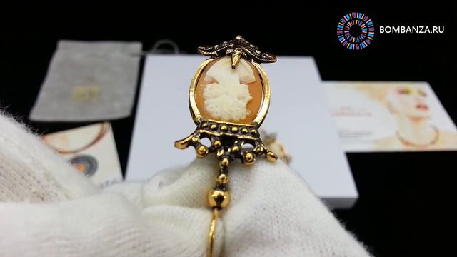 👍 👉  Серьги Maurizio Mori, Короны Камея, MM-OR170840. Премиум бижутерия из Италии