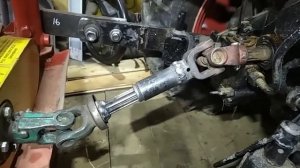 минитрактор Т -010 с косилкой КТМ испытание в гараже