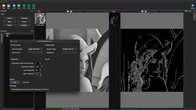 Demo Canny Edge Detector смотреть онлайн