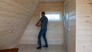 Обзор дома A-Frame 6x6. Треугольный дом. Дом шалаш. Загородный дом мечты от SkandiBani.ru