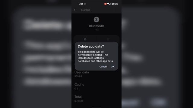 How to Clear Bluetooth Cache in Pixel 5a/Pixel 4a - Android 12 смотреть онлайн