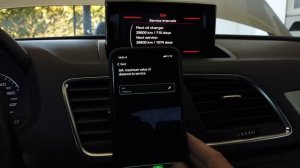 Audi Q3 (8U) custom service and oil change intervals