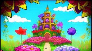 Мультик для детей , сказки на ночь "Тайна Волшебного Сада: Приключения Детей в Цветочном Королевстве