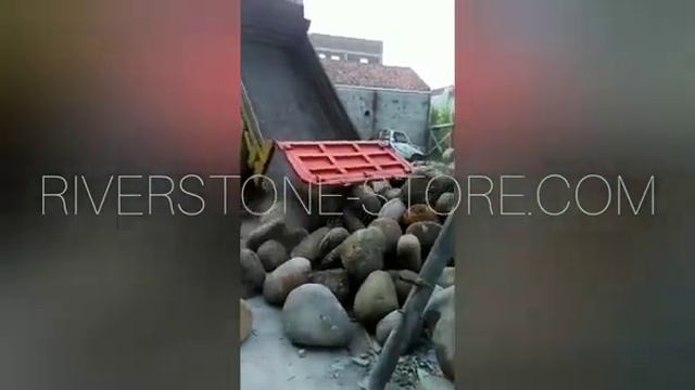 Производство раковин из речного камня от компании RIVERSTONE. River sink manufacturing.