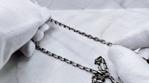 Цепочка Якорная Серебро