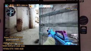 ASUS TUF Gaming FX505DT 15.6" AMD Ryzen 7-3750H, 16GB DDR4, 512GB SSD, nVidia GTX1650 4GB, CS GO