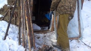 Зимний поход в тайгу на 24 часа