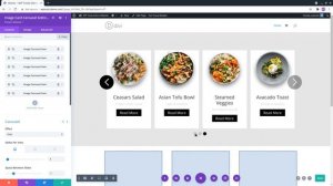 Recipe Carousel Layout For Divi "Image Card Carousel"