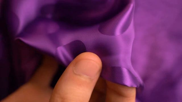 Ткань подкладочная жаккард круги (фиолетовый) 100% вискоза смотреть онлайн