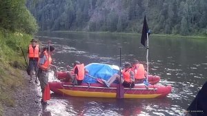 Водный поход (сплав) на катамаранах по реке #МАНА / ч.2.