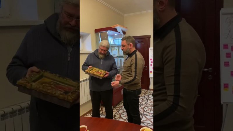 Настоятель храма свт. Николая пос. Красные Баки в гостях у Фонда