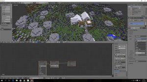 Импорт мира Minecraft в Blender