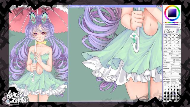 SpeedPaint - ✽Anemone✽ смотреть онлайн