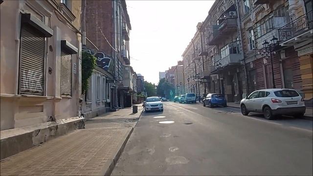 Прогулки по Ростову на Дону Большая Садовая самый центр Ростова